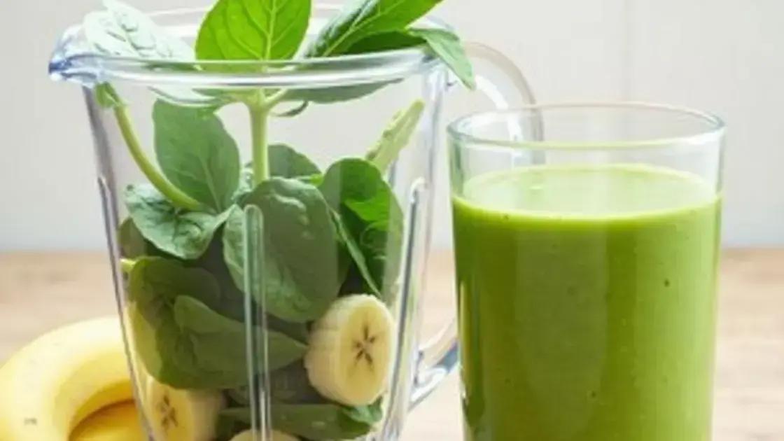 The Science Behind Spinach and Banana Smoothie