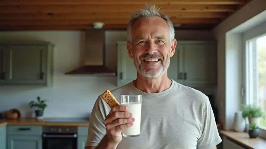 Why Protein Bars are Essential for Men Over 50