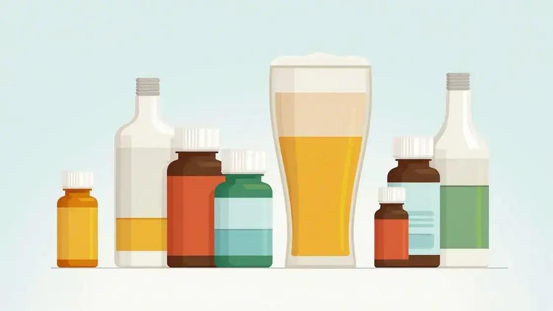 Alcohol and Its Effects on Supplements