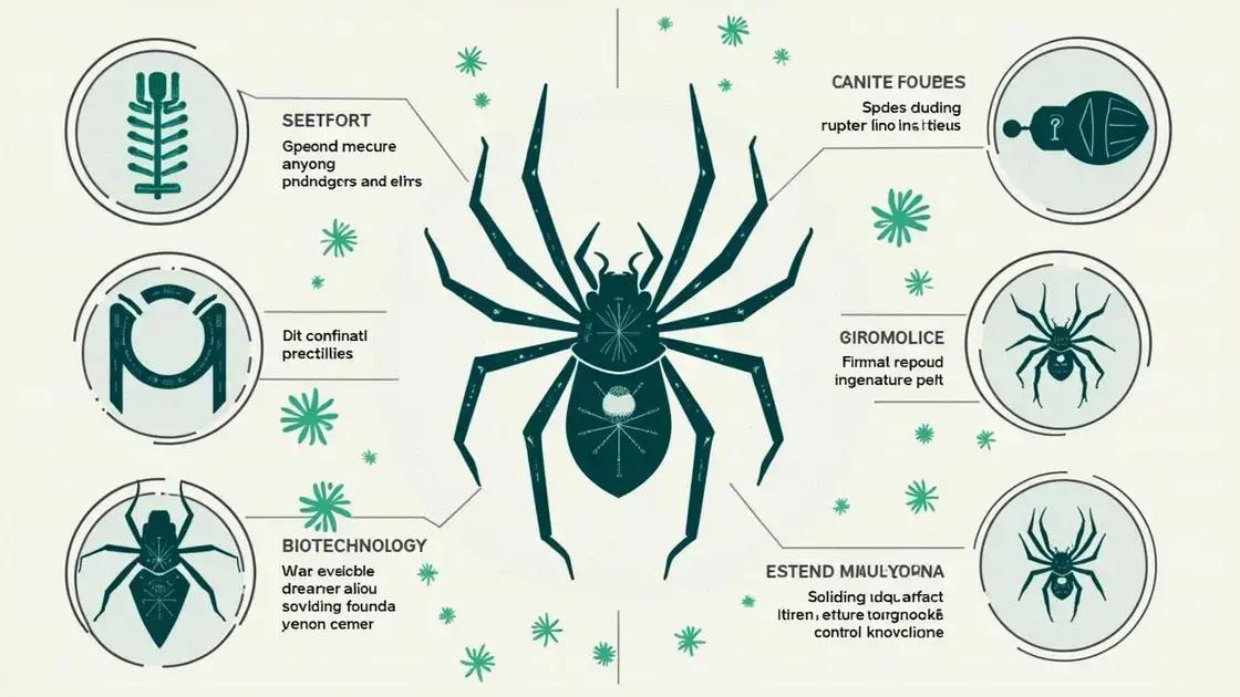 Applications of Spider Venom Techniques