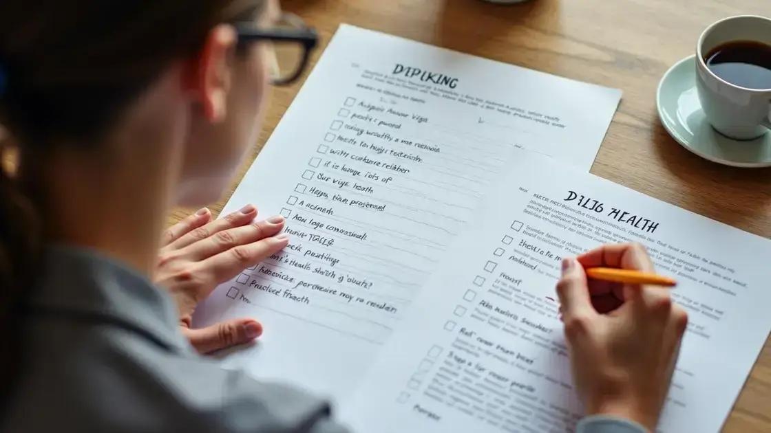 Assessing Your Health Needs