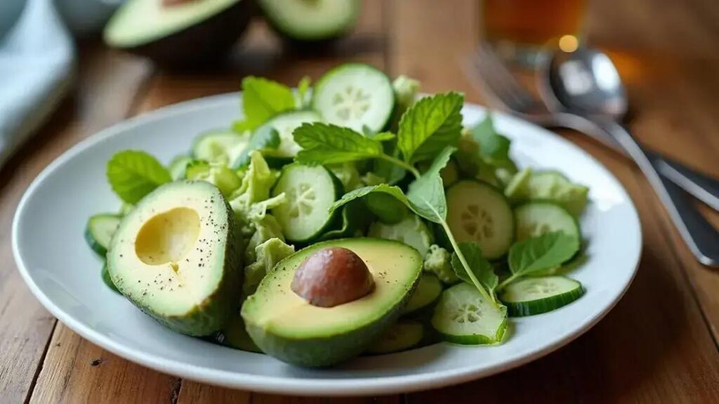 Avocado and Cucumber Salad Recipes for Men Over 50
