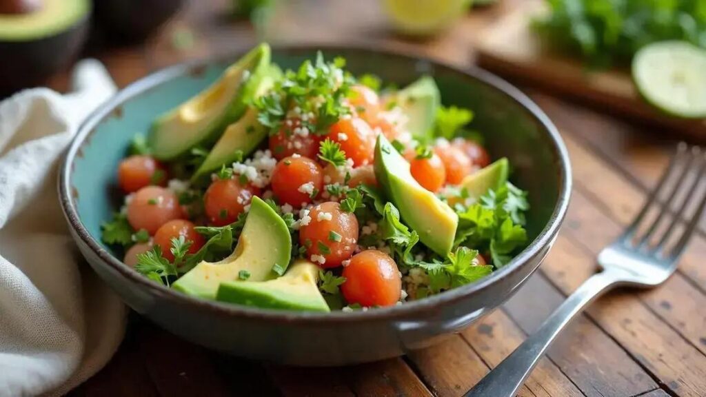 Avocado and Salmon Salad Recipes for Men Over 50