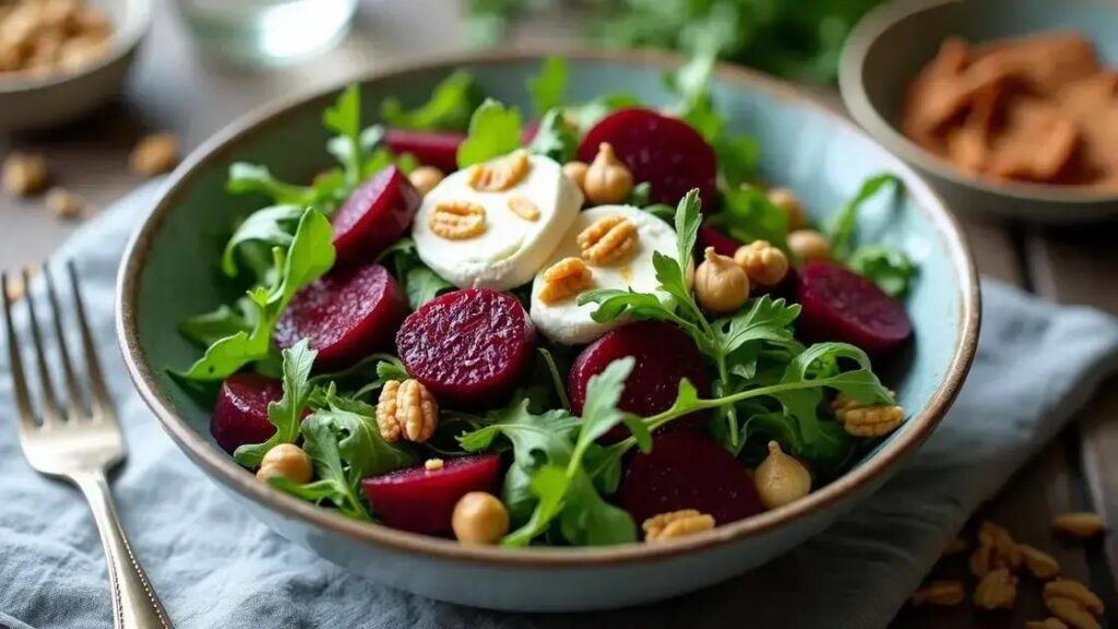Beet and Arugula Salad Recipes with Goat Cheese for Men Over 50