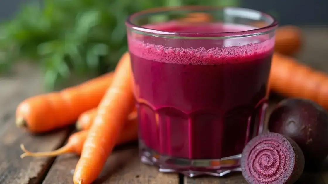 Benefits of Beet and Carrot Juice for Hormonal Health