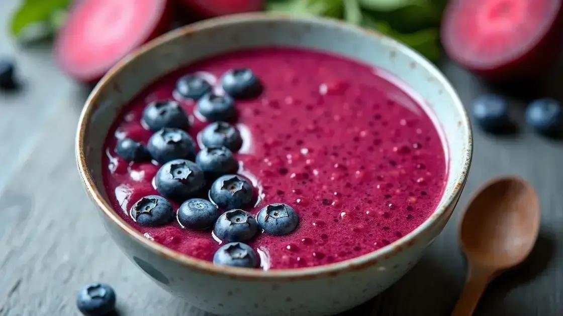 Benefits of Beetroot and Blueberries for Hormonal Health