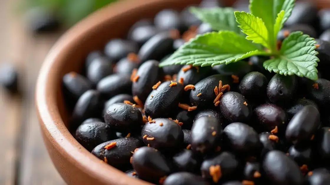 Benefits of Black Beans for Testosterone
