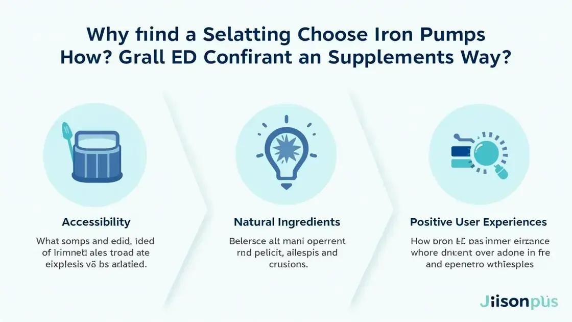 Benefits of Choosing Iron Pump Over Alternatives