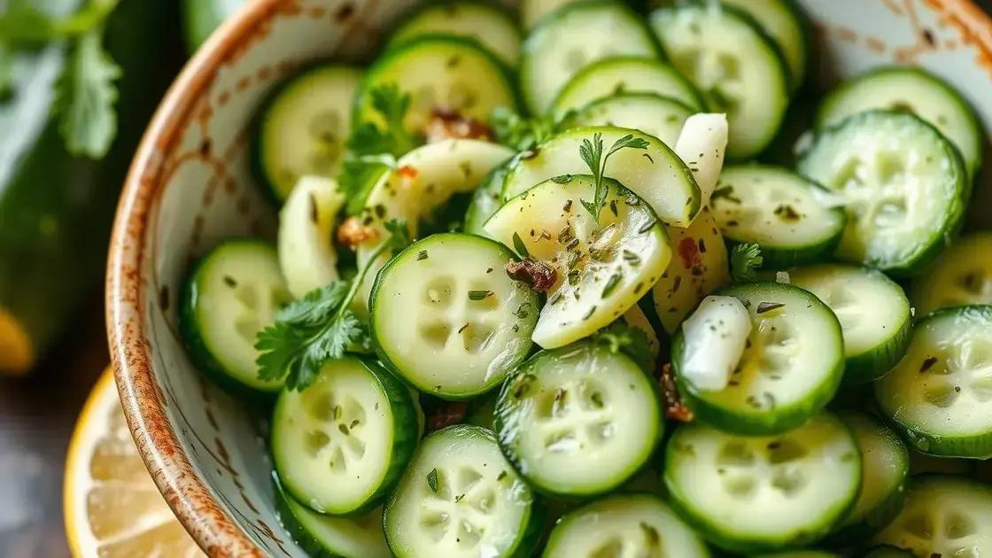 Benefits of Cucumber for Hormonal Balance