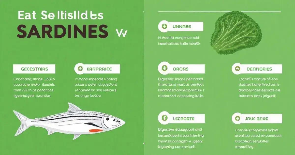 Benefits of Eating Sardine and Kale