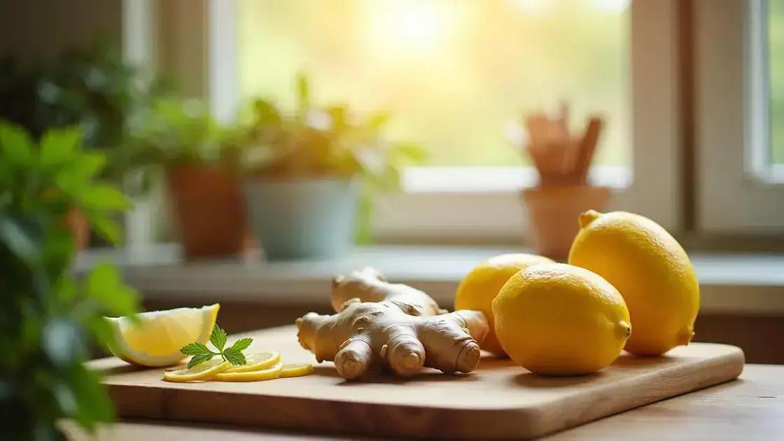 Benefits of Ginger and Lemon for Hormones