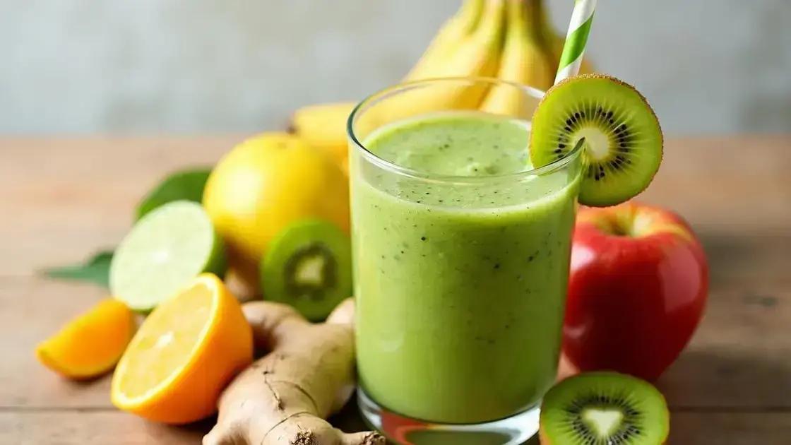 Benefits of Ginger in Smoothies