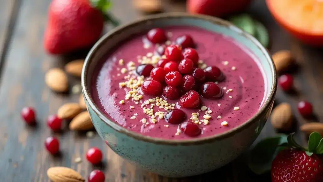 Benefits of Goji Berries in Smoothies