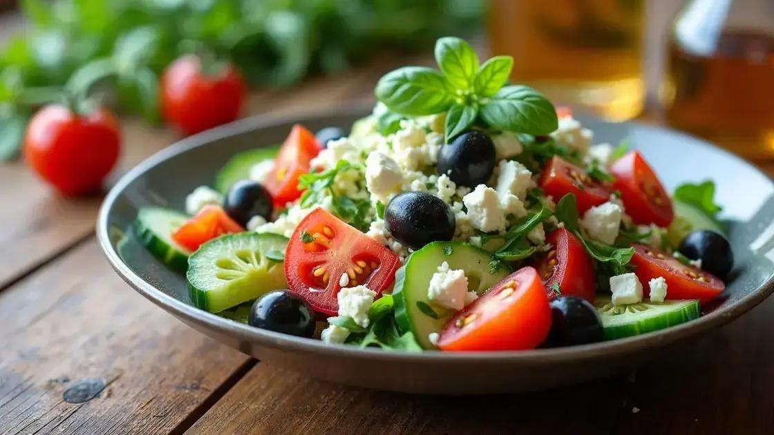 Benefits of Greek Salad for Hormones