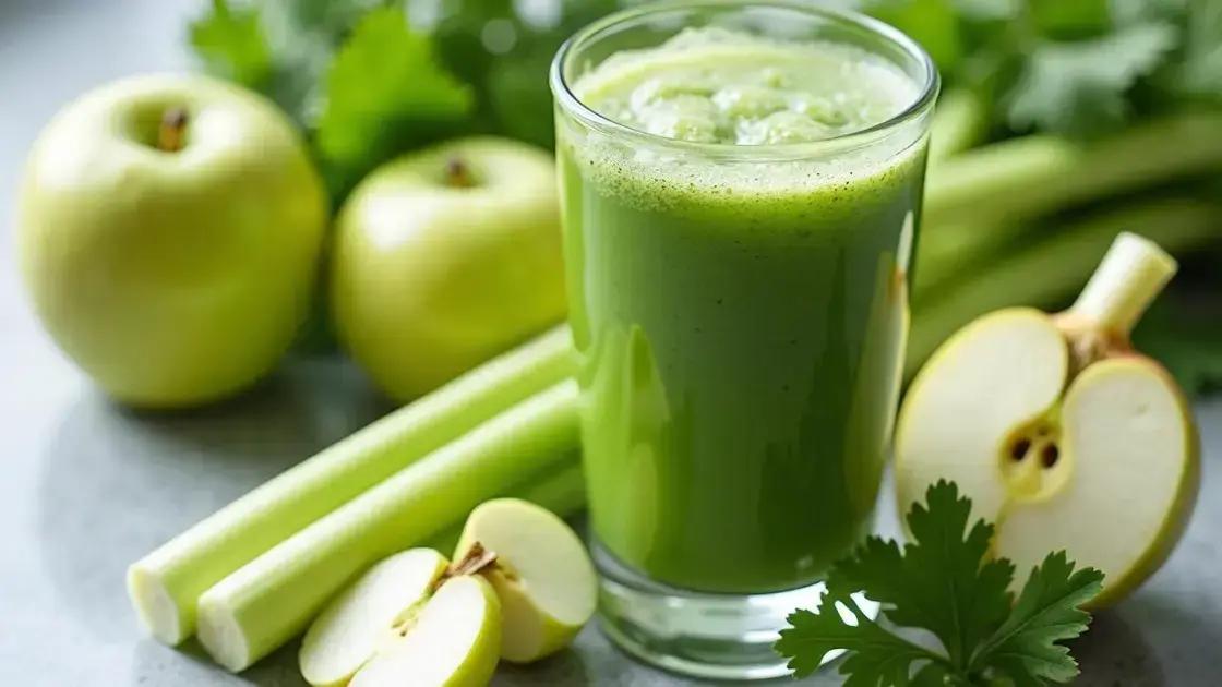 Benefits of Green Apple and Celery Juice