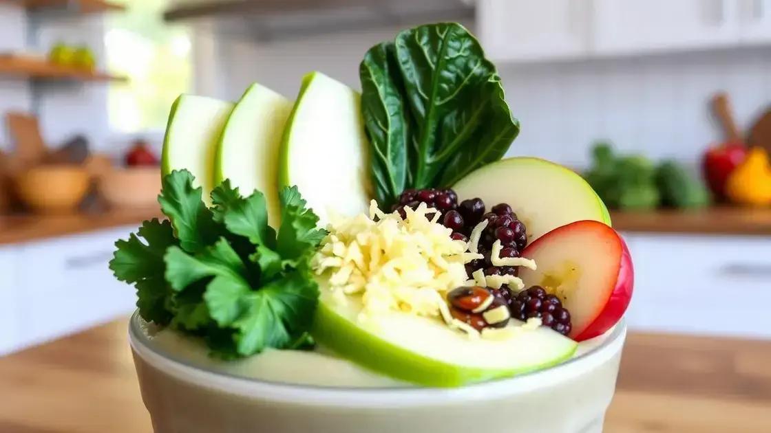 Benefits of Green Apples, Kale, and Ginger