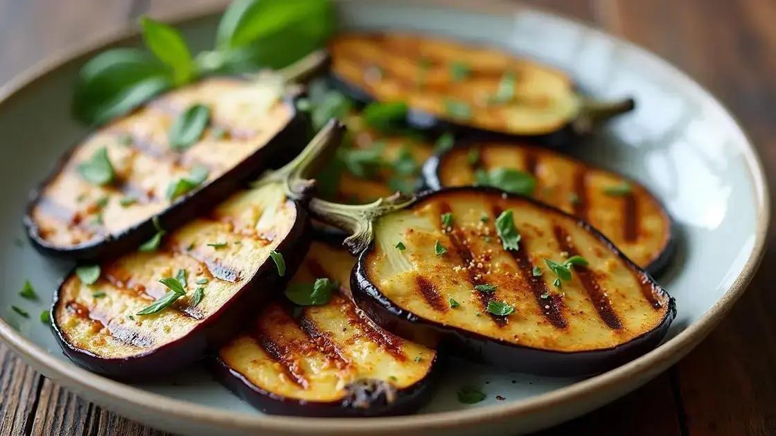 Benefits of Grilled Eggplant for Hormonal Health