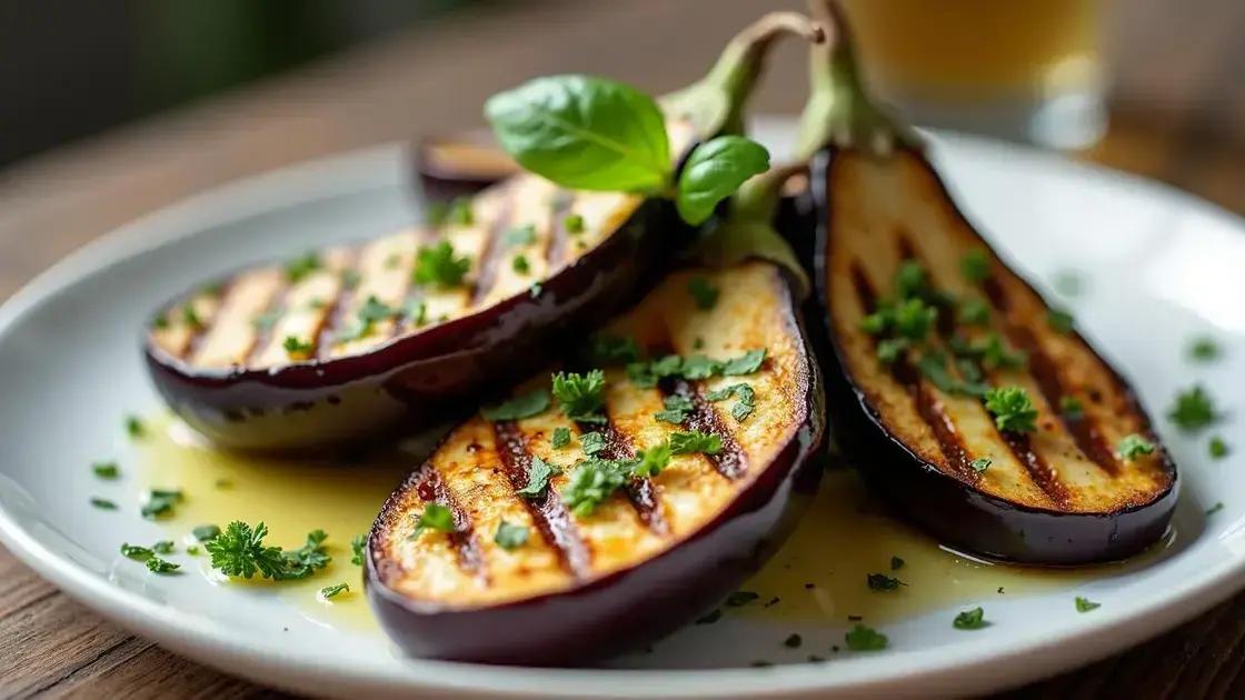 Benefits of Grilled Eggplant for Hormones