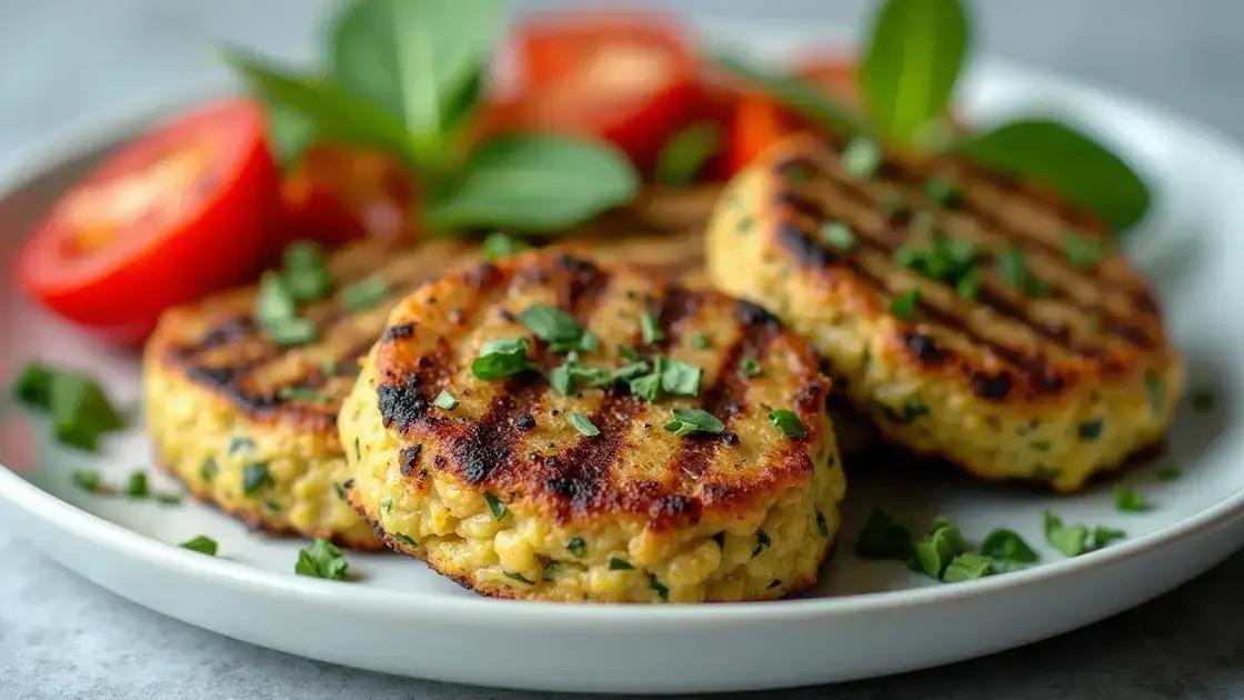 Benefits of Grilled Turkey and Zucchini Patties