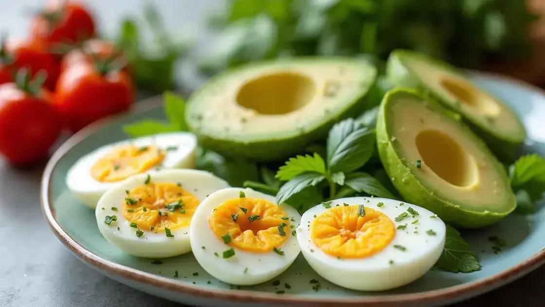 Benefits of Hard-Boiled Eggs and Avocado