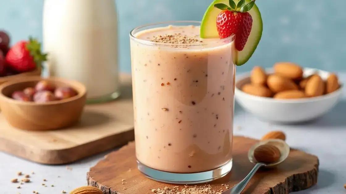 Benefits of High-Protein Smoothies