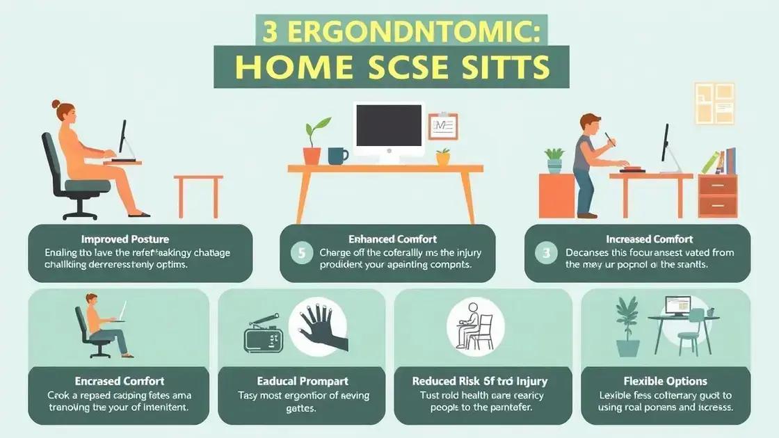 Benefits of Home Office Ergonomics