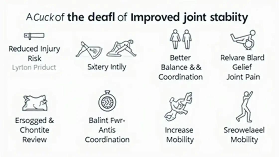 Benefits of Improved Joint Stability