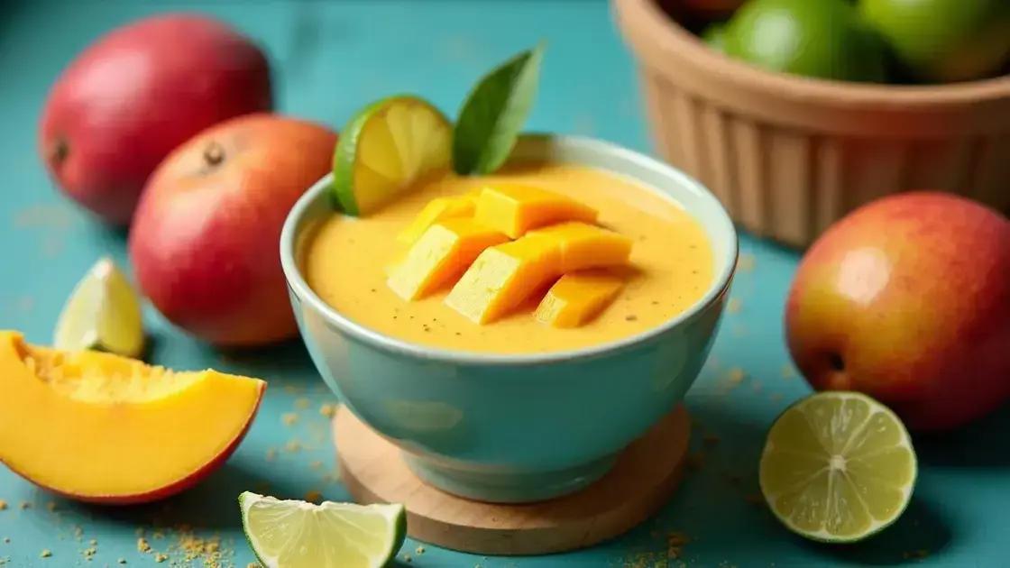 Benefits of Mango and Lime in Smoothies