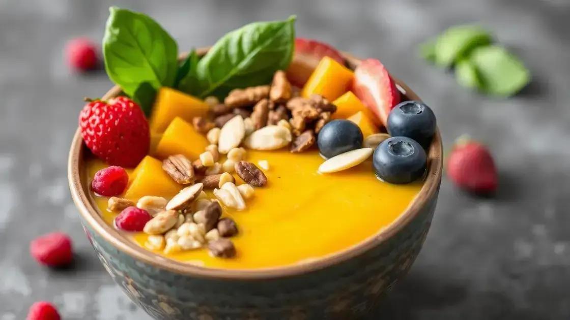 Benefits of Mango and Spinach in Smoothie Bowls