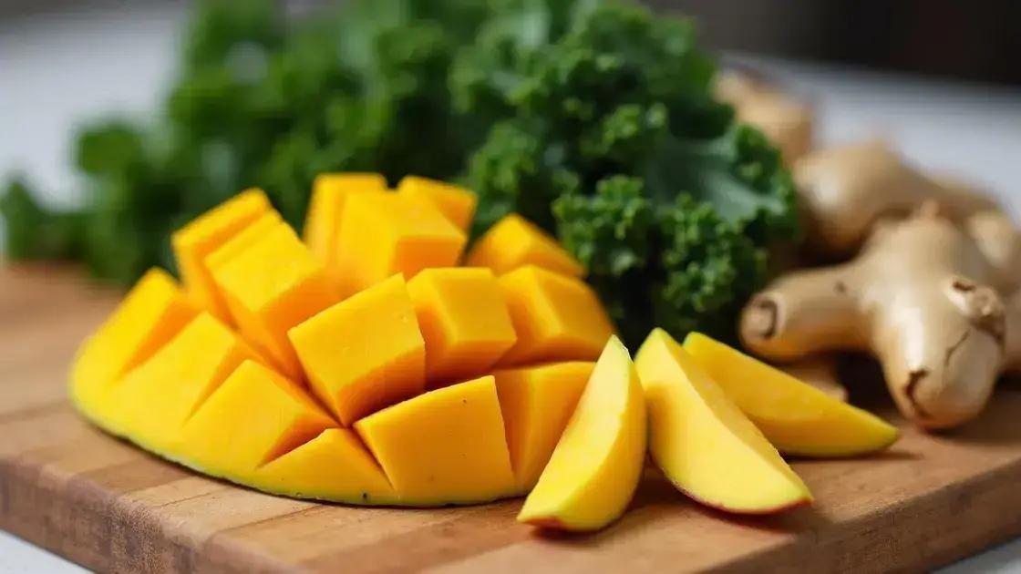 Benefits of Mango, Kale, and Ginger Smoothies