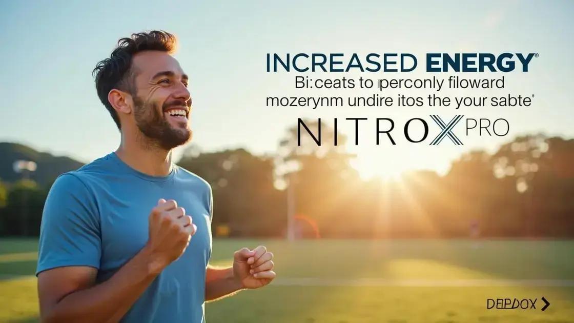 Benefits of NITROX PRO according to Urologists