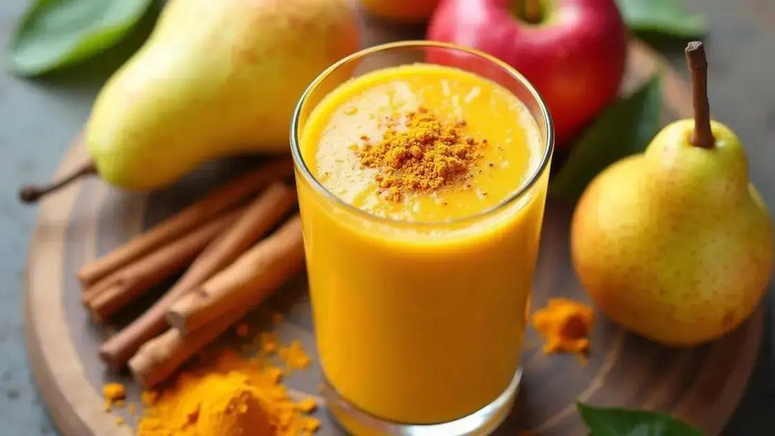 Benefits of Pear and Turmeric for Testosterone