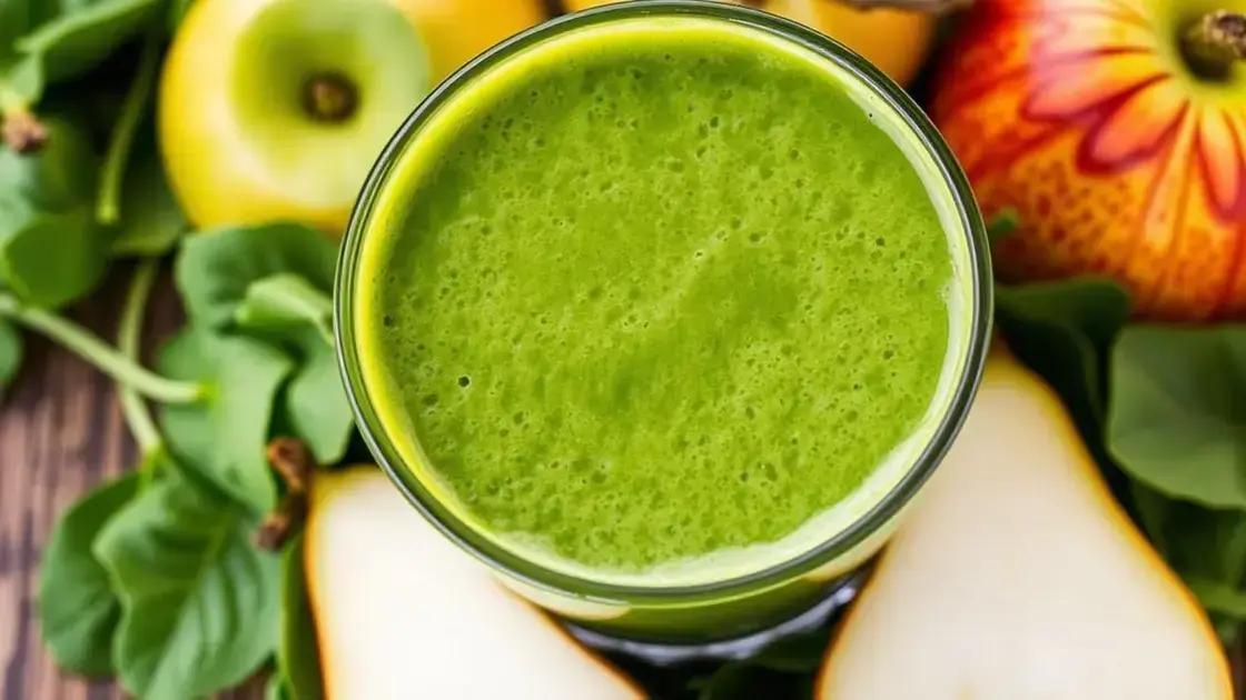 Benefits of Pear in Smoothies