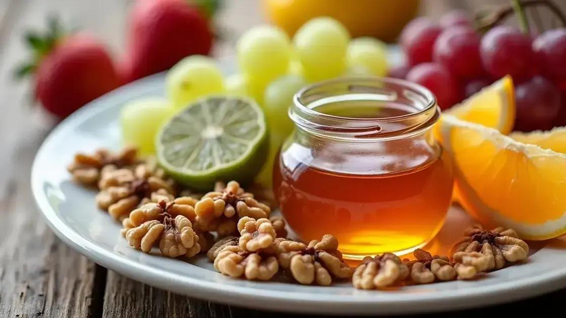 Benefits of Raw Honey and Walnuts
