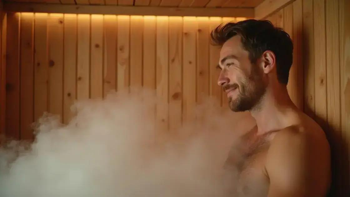 Benefits of Saunas for Men’s Recovery