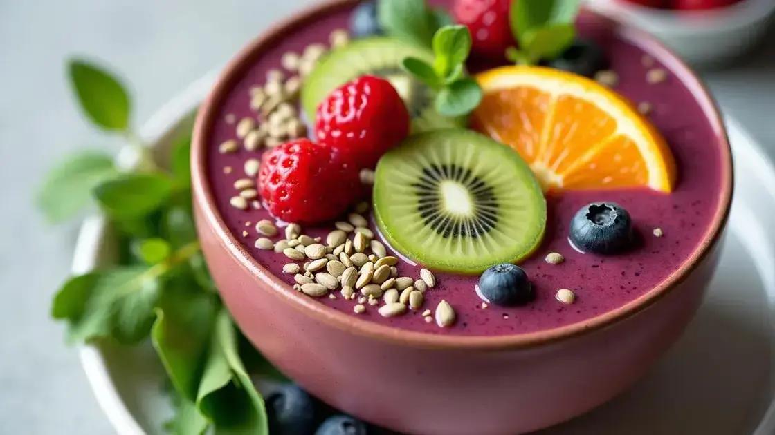 Benefits of Smoothie Bowls