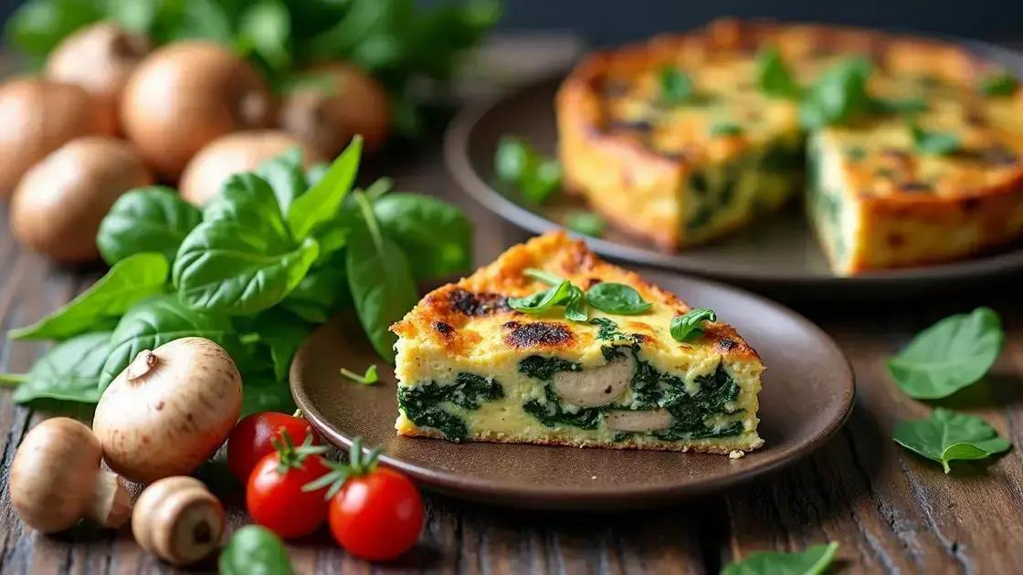 Benefits of Spinach and Mushrooms