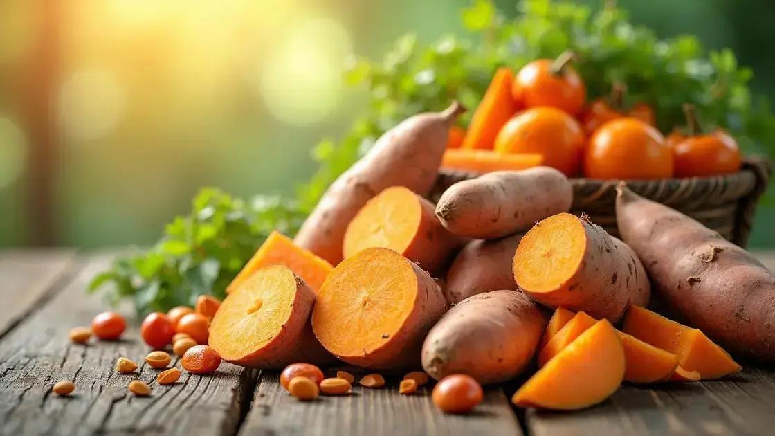 Benefits of Sweet Potatoes for Energy