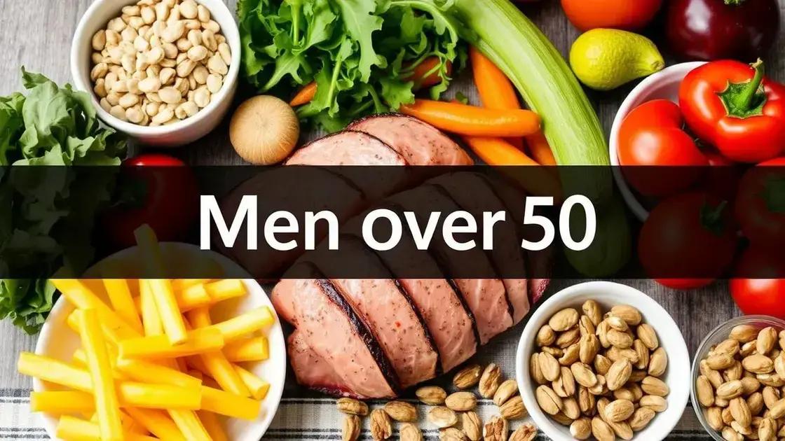 Benefits of Targeted Meal Plans for Men Over 50