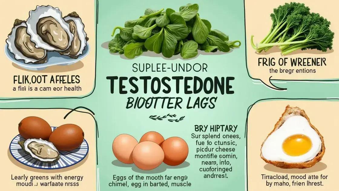 Benefits of Testosterone-Boosting Foods