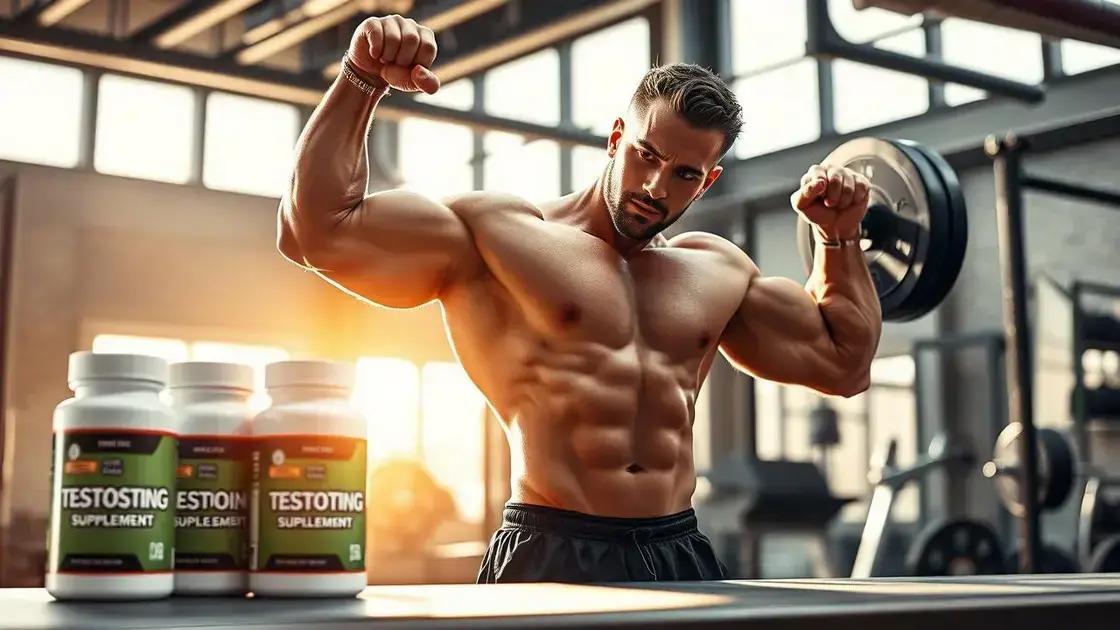 Benefits of Testosterone Supplements
