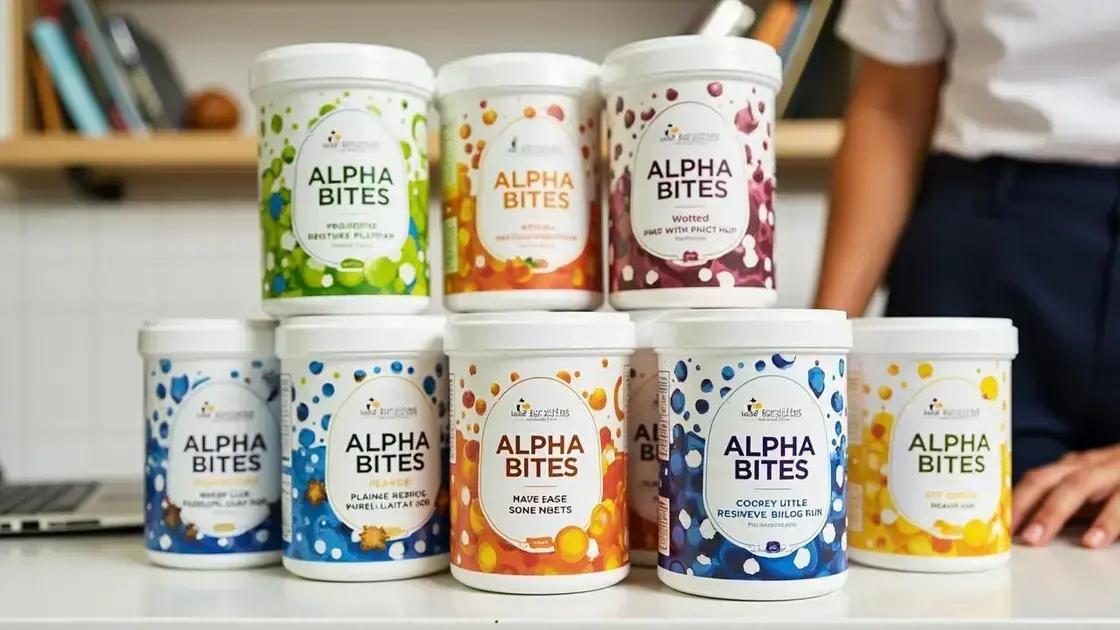 Benefits of Using Alpha Bites