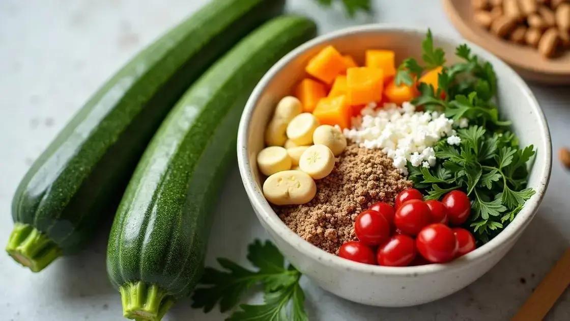 Benefits of Zucchini in Hormonal Health