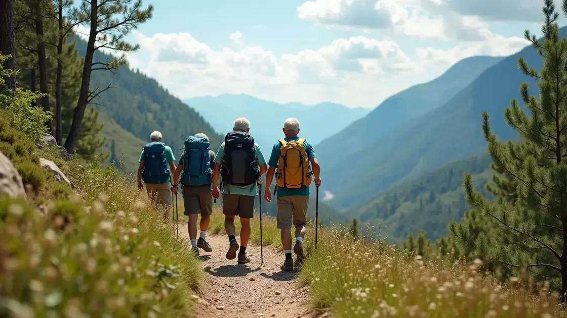 Best Hiking Trails for Men Over 50