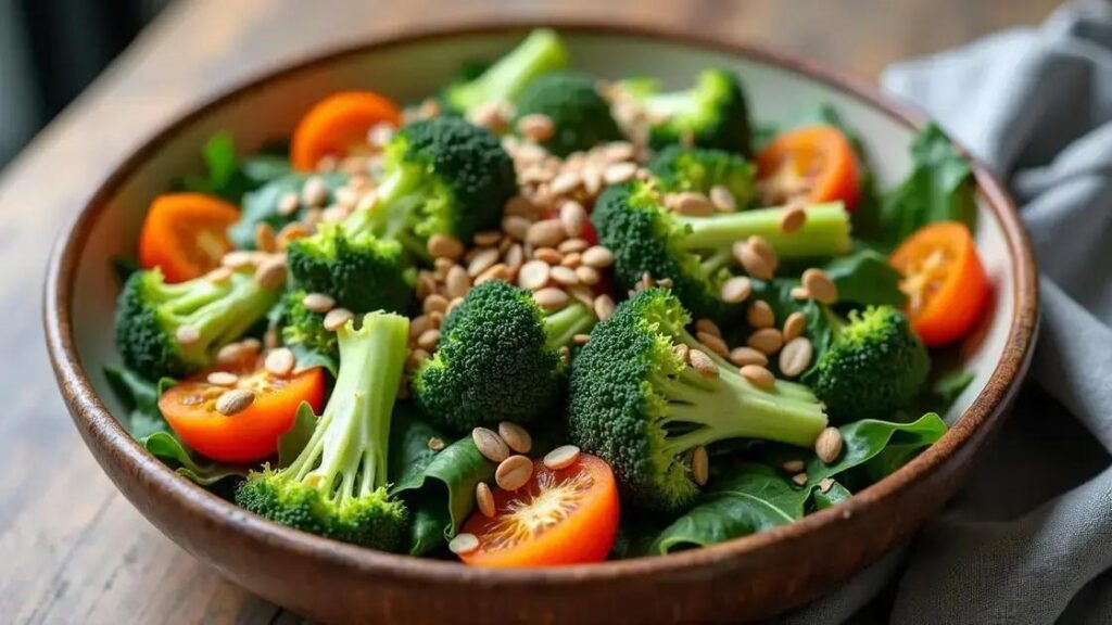 Broccoli and Pumpkin Seed Salad Recipes for Men Over 50