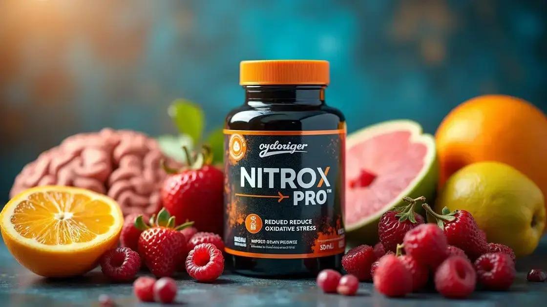 Can NITROX PRO Help Reduce Oxidative Stress Effectively?