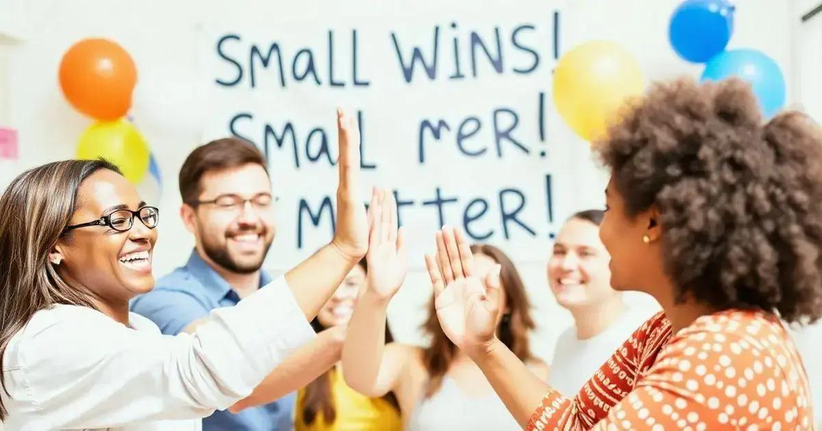 Celebrating Small Wins: A Psychological Boost