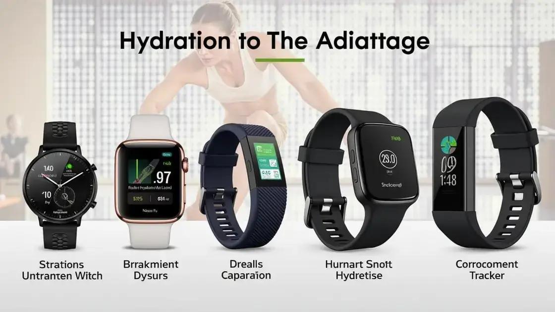 Choosing the Right Hydration Tracker