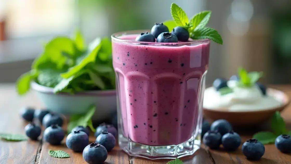 Choosing the Right Ingredients: Blueberries and Mint