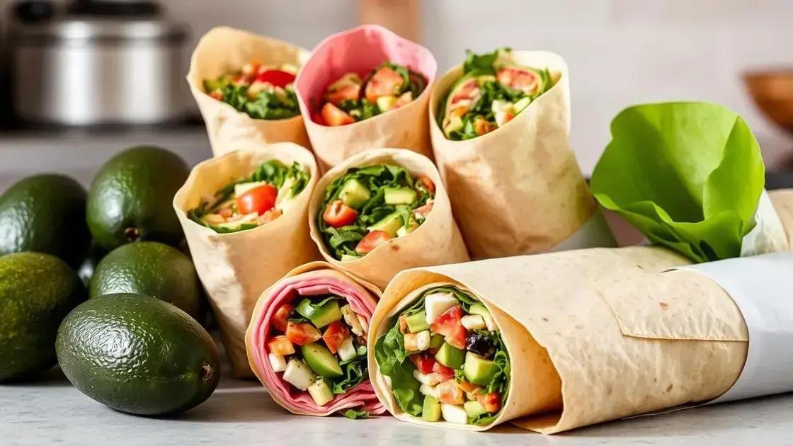 Choosing the Right Wrap and Avocado